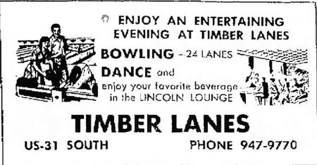 Timber Lanes - June 1971 Traverse City Newspaper